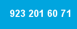 923 201 60 71 923 201 60 71